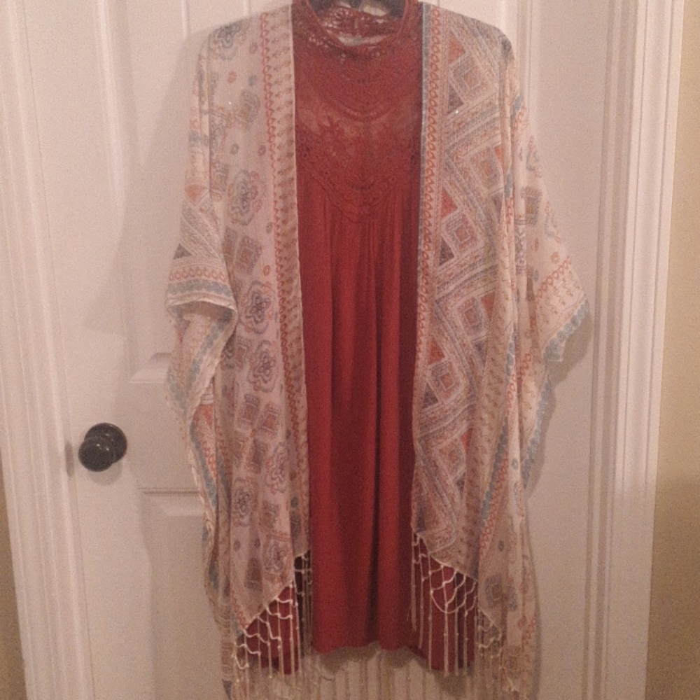 💲💲BOGO DEAL💲💲DRESS & WRAP SET= MISSES XLARGE
